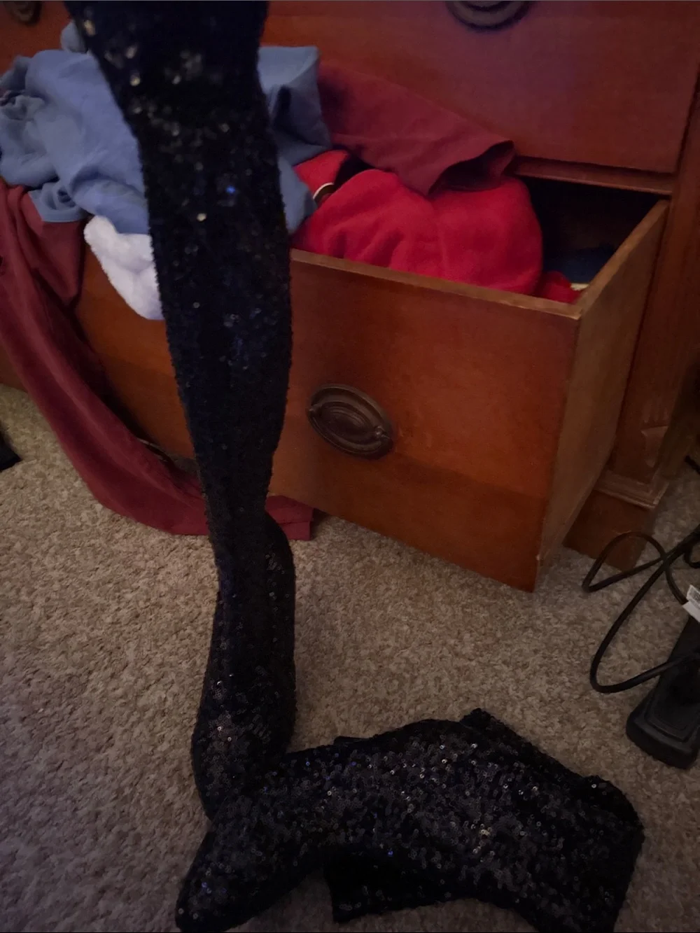 N/A sparkling black